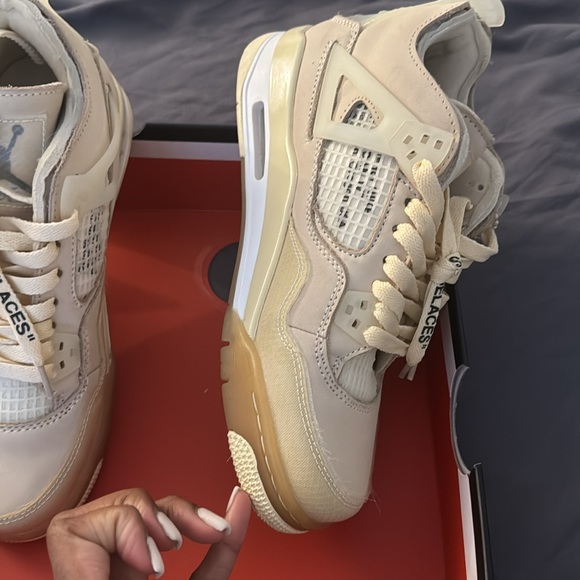 OFF WHITE 4’s!!! Only worn twice!!!!! - Picture 3 of 9